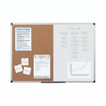 Bi-Office Maya Combination Board Cork/Magnetic Surface 180x120cm XA2703170