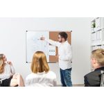 Bi-Office Maya Combination Board Cork/Magnetic Surface 180x120cm XA2703170