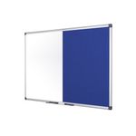 Bi-Office Maya Combination Board Blue Felt/Magnetic Surface 90x60cm XA0322170