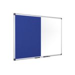 Bi-Office Drywipe and Felt Combination Board 1200x900mm XA0522170