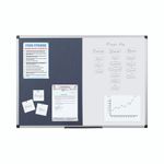 Bi-Office Drywipe and Felt Combination Board 1200x900mm XA0522170