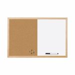 Bi-Office Cork and Drywipe Combination Board 900x600mm MX07001010