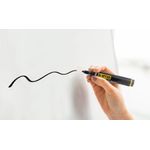 Bi-Office Inkstring XL Drywipe Marker Black (Pack of 12) PE4201
