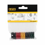 Bi-Office Round Magnets 25mm Assorted Colours Pack of 10 IM140909