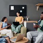 Bi-Office New Generation A9 Felt Board Black Surface Black Frame 90x60cm FA03098315