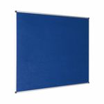 Bi-Office New Generation A9 Felt Noticeboard 150x120cm Blue FA1243170