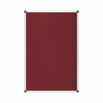 Bi-Office New Generation A9 Felt Noticeboard 240x120cm Burgundy FA2133170