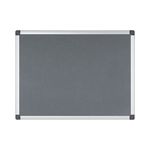 Bi-Office New Generation A9 Felt Noticeboard 60x45cm Grey FA0242170