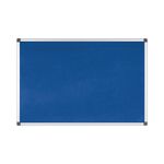 Bi-Office New Generation A9 Felt Noticeboard 120x120cm Blue FA3843170