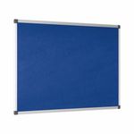 Bi-Office New Generation A9 Felt Noticeboard 120x120cm Blue FA3843170