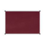 Bi-Office New Generation A9 Felt Noticeboard 120x120cm Burgundy FA3833170