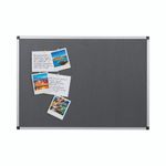 Bi-Office Felt Noticeboard 60x90cm Aluminium Frame Grey FA0342170