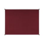 Bi-Office Noticeboard 1200x900mm Burgundy FA0533170