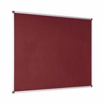 Bi-Office Noticeboard 1200x900mm Burgundy FA0533170