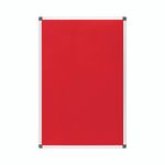 Bi-Office New Generation A9 Felt Noticeboard 90x60cm Red FA0346170