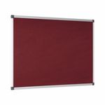 Bi-Office New Generation A9 Felt Noticeboard 180x120cm Burgundy FA2733170