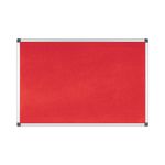 Bi-Office New Generation A9 Felt Noticeboard 180x120cm Red FA2746170