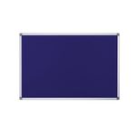 Bi-Office Maya Blue Felt Board for Flipping Boards System 90x90cm FA4143750