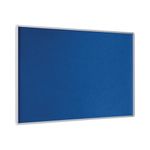 Bi-Office New Generation A9 Felt Noticeboard 180x120cm Blue FA2743830