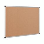 Bi-Office Aluminium Frame Cork Noticeboard 1200x900mm CA051170