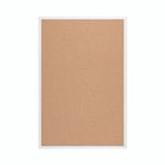 Bi-Office Maya Antimicrobial Cork Board Aluminium Frame 90x60cm BCA031226