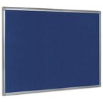 Bi-Office Aluminium Trim Board 1200x900mm Blue FB1443186