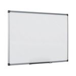 Bi-Office Aluminium Finish Magnetic Whiteboard 1200x900mm MB1406186