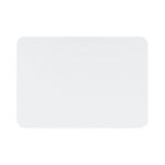 Bi-Office Frameless Non-Magnetic Whiteboard Double Plain/Grid Surface A4 (Pack of 6) MB8034397