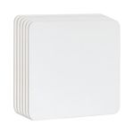 Bi-Office Frameless Non-Magnetic Whiteboard Double Plain/Grid Surface A4 (Pack of 6) MB8034397