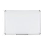 Bi-Office Aluminium Finish Magnetic Whiteboard 900x600mm MB0706186