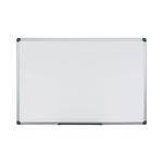 Bi-Office Magnetic Whiteboard 1800x1200mm Aluminium Finish MB8506186