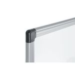 Bi-Office Magnetic Whiteboard 1800x1200mm Aluminium Finish MB8506186