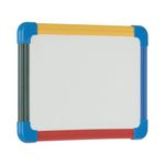 Bi-Office Schoolmate Laptop Non-Magnetic Double Plain/Grid Plastic Trim A4 (Pack of 10) MB8039866