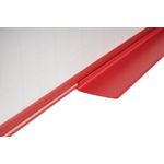 Bi-Office Maya Drywipe Gridded Whiteboard Red Frame 180x120cm MB8521206
