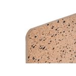 Eco Frameless Retangular Board Double-Sided Cork/ Black Eva 60X40Cm SF124412397
