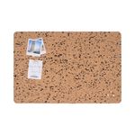Eco Frameless Retangular Board Double-Sided Cork/ Black Eva 60X40Cm SF124412397