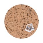 Bi-Office Eco Frameless Round Board Double-Sided Cork/Black Eva 45cm SF1044412397
