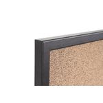 Bi-Office Essentials Techcork Noticeboard Black Frame 90x60cm SF132209168