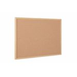 Earth Executive Cork Noticeboard 180x120cm Cork Surface Oak MDF Frame SF352001239