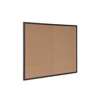 Bi-Office Essentials Techcork Noticeboard Black Frame 120x90cm SF152209169