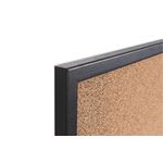 Bi-Office Essentials Techcork Noticeboard Black Frame 120x90cm SF152209169