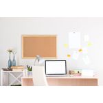 Earth Prime Cork Noticeboard 240x120cm Cork Surface Oak MDF Frame SF362001233