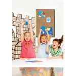 Bi-Office Schoolmate Noticeboard Cork Coloured Frame 60x45cm SF041408866