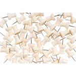 Bi-Office Wooden Push Pins (Pack of 20 PI3203
