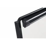 Bi-Office Classic Magnetic Footbar Easel Black 70x100cm EA2306007
