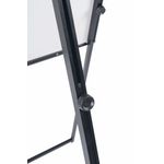 Bi-Office Classic Magnetic Footbar Easel Black 70x100cm EA2306007