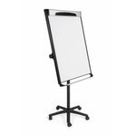 Bi-Office Mastervision Magnetic Mobile Easel Black 70x100cm EA48066720