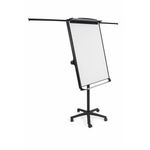 Bi-Office Mastervision Magnetic Mobile Easel Black 70x100cm EA48066720