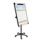 Bi-Office Mastervision Magnetic Mobile Easel Black 70x100cm EA48066720