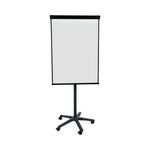 Bi-Office Classic Magnetic Mobile Easel Black Structure 70x100cm EA4806185